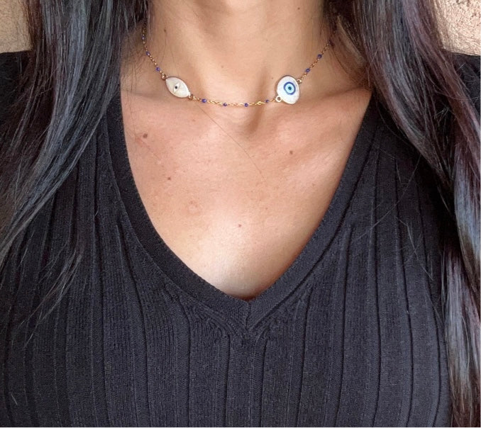 Collier Sole Ochji Azuru